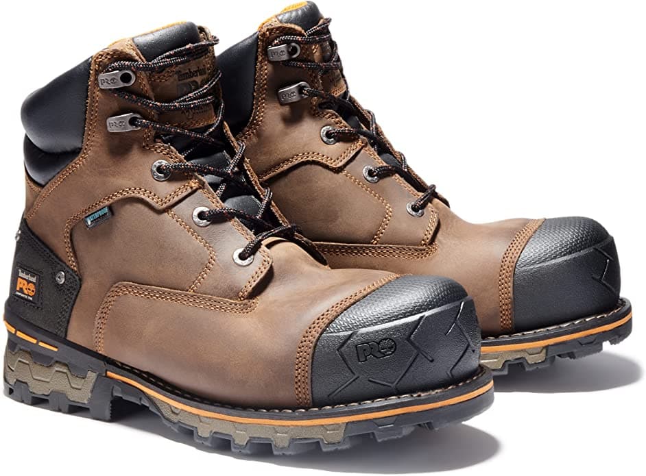 thumbnail image 2 of STC Whiskey Jack 8" Waterproof Work Boots – Leather & PU Nylon, Composite Toe, Oil-Resistant, Insulated 2 of 13