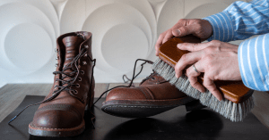 how to shine boots featured image